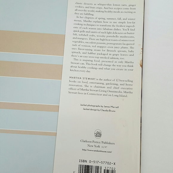 Martha Stewart Cookbook - Picture 7 of 8